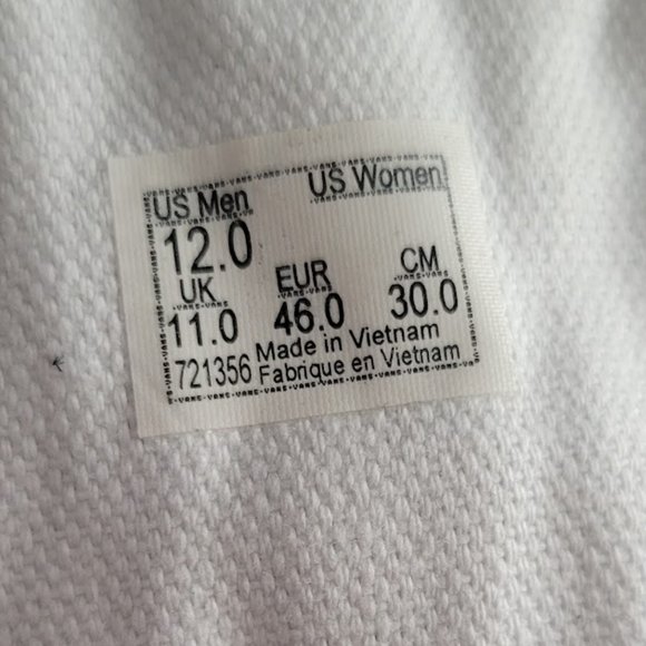 NWT- VANS CHECKERBOARD OLD SKOOL Sz 12 - Picture 8 of 8